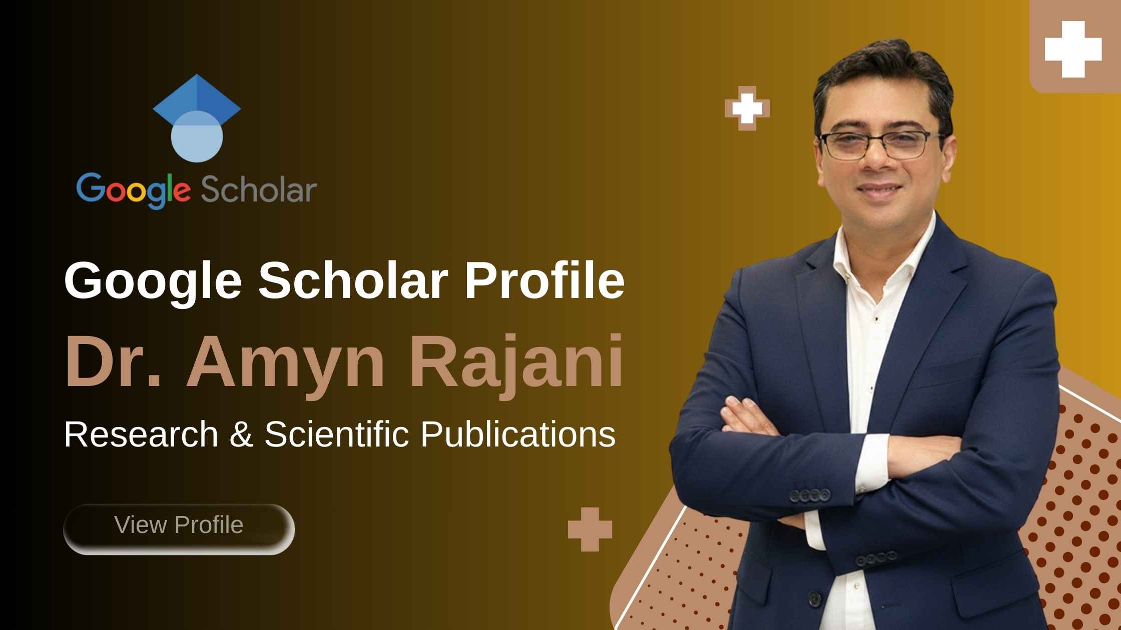 Dr. Amyn Rajani – Google Scholar Profile (Research & Scientific Publications)